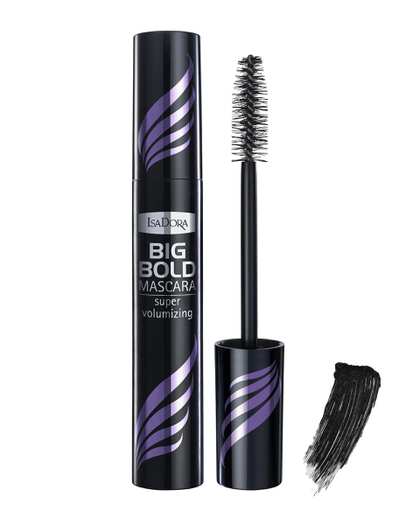 ریمل حجم دهنده مژه مشکی ایزادورا Isadora مدل The Big Bold Super Volume