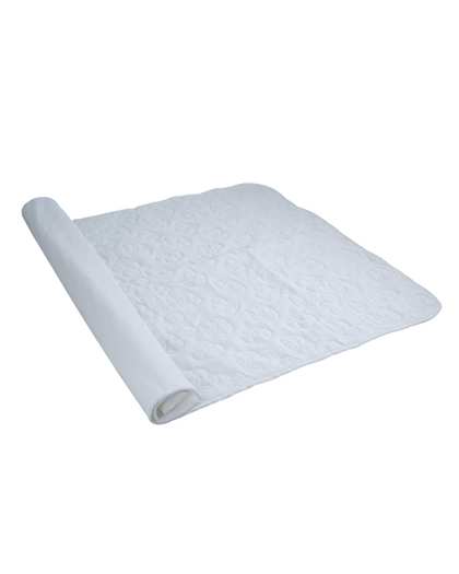 زیرانداز دائمی ضد آب کتان سایز 60×80 سفید ورنا هوم Vornahome
