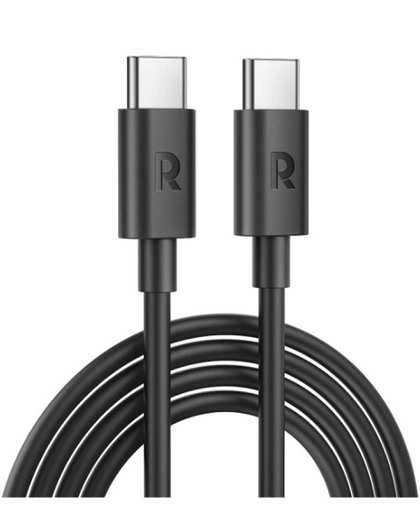 کابل 2 متری USB-C به USB-C راوپاور مدل RP-CB1022