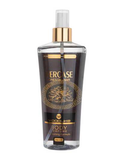 بادی اسپلش زنانه وودلایک Woodlike مدل Versace Crystal Noir حجم 250 میلی لیتر
