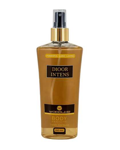 بادی اسپلش مردانه وودلایک Woodlike مدل Dioor Intens حجم 250 میلی لیتر