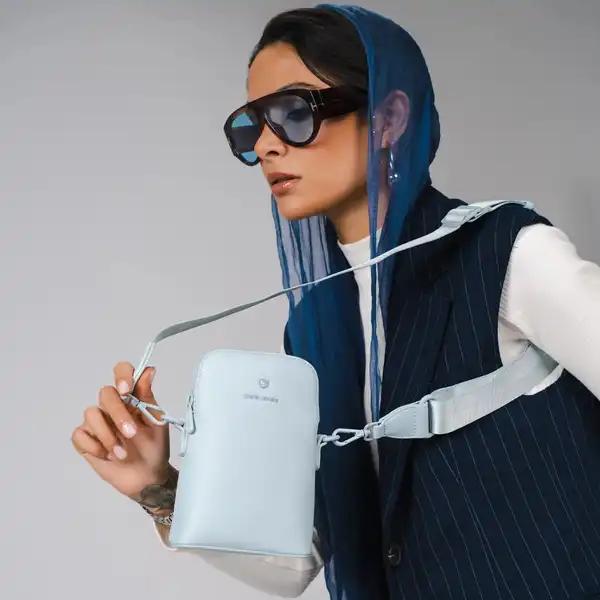 کیف دوشی زنانه دیوید جونز مدل CM7151G