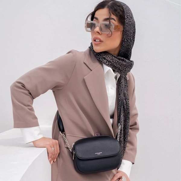 کیف دوشی زنانه دیوید جونز مدلCM6811