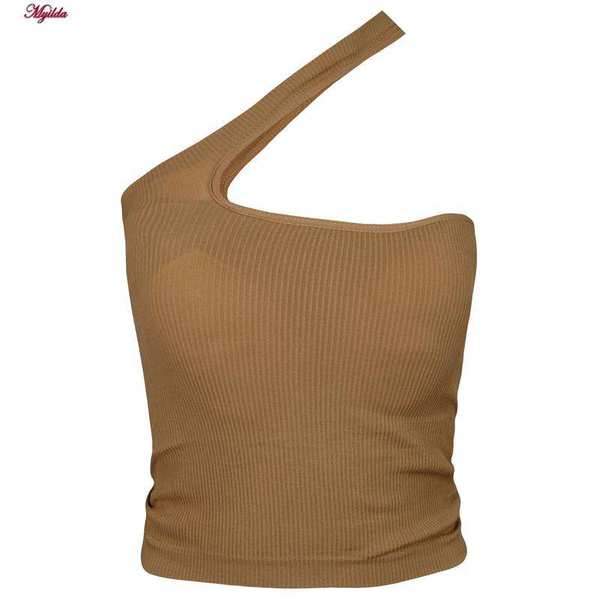تاپ کراپ زنانه خردلی ۴۴۶۲ ماییلدا - تصویر 3