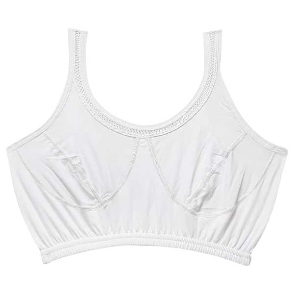 نیم تنه مکه ای زنانه ماییلدا نخی سفید کد 4577