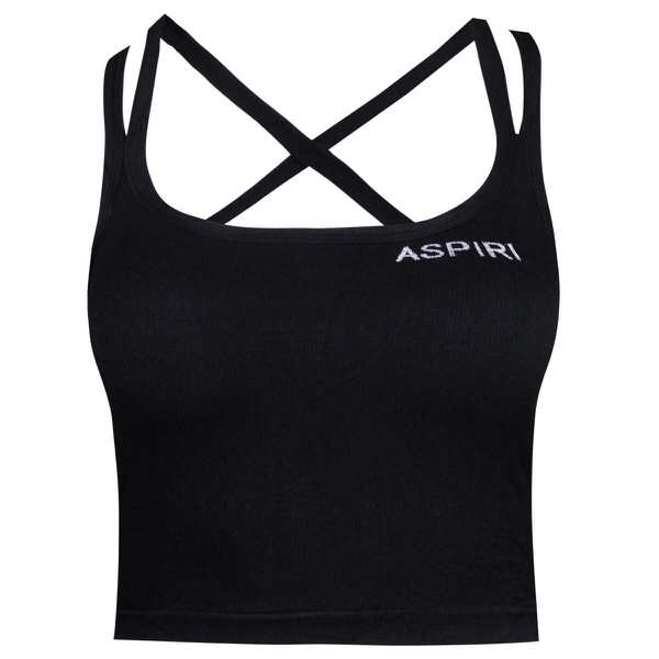 کراپ تاپ زنانه مشکی مدل 4633 ماییلدا