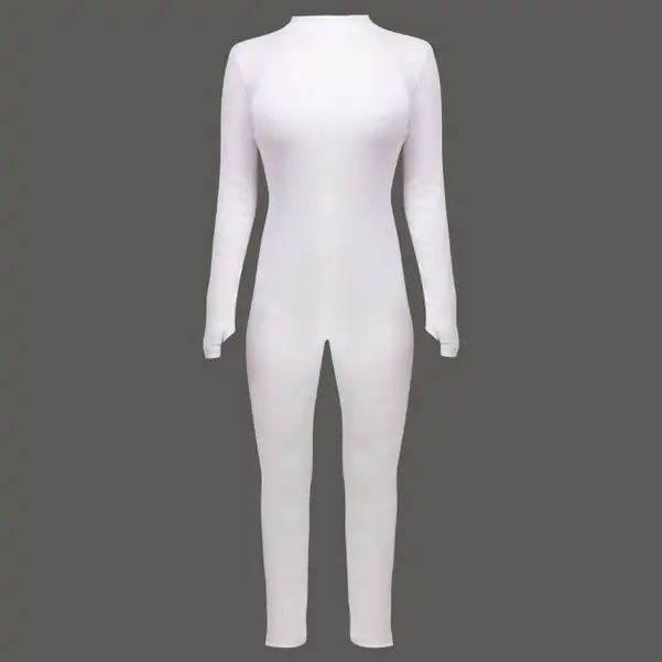 اورال ورزشی زنانه ایفل مدل زیپ دار سفید کد 4722-03 ماییلدا