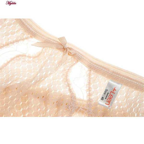 شورت زنانه لین مدل اسلیپ زنبوری جلو توری کرم کد 4681-528 ماییلدا - تصویر 5