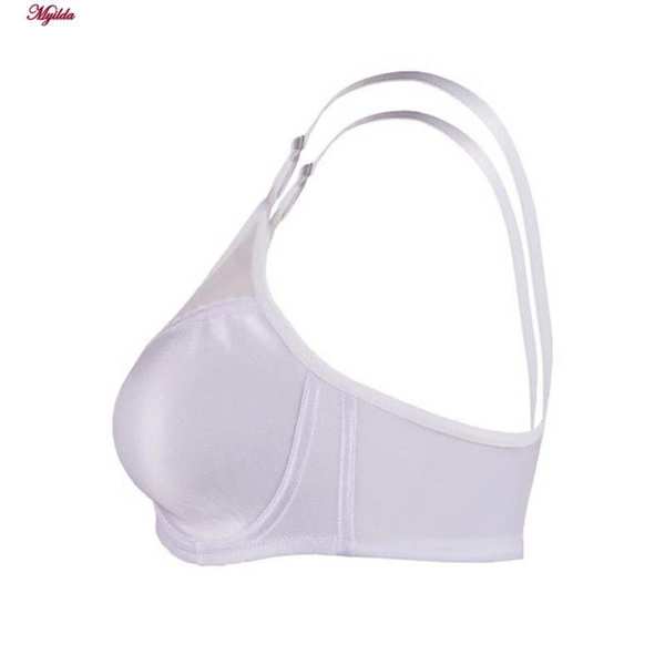 سوتین زنانه لین مدل پرسی فنردار سفید کد 4680-743 ماییلدا - تصویر 4
