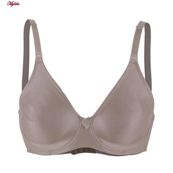 سوتین زنانه لین مدل پرسی فنردار نسکافه ای کد 4680-741 ماییلدا - تصویر 2
