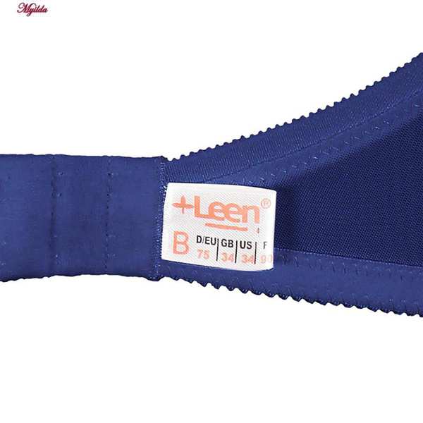 سوتین پرسی زنانه لین مدل فنردار آبی کد 4680-743 ماییلدا - تصویر 5