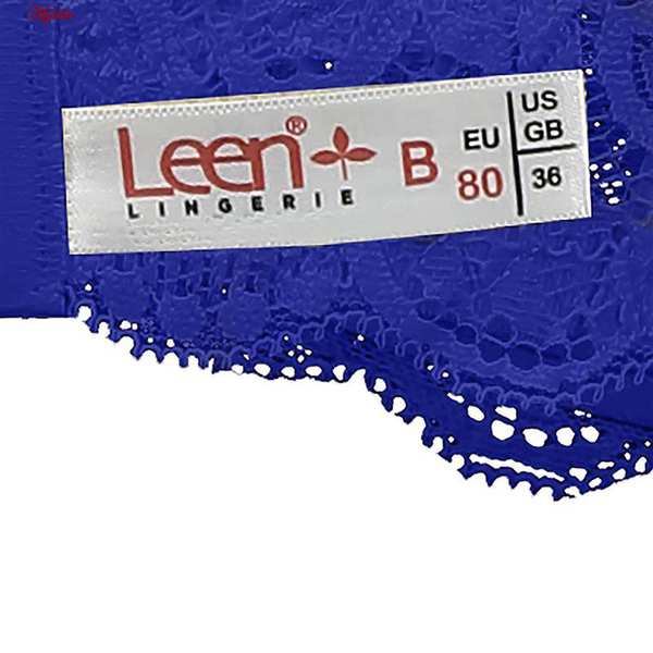 سوتین زنانه تمام تور لین مدل فنردار سرمه ای کد 4680-615 ماییلدا - تصویر 5