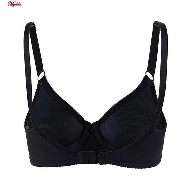 سوتین پرسی پرلون زنانه لین مدل فنردار مشکی کد 4680-741 ماییلدا - تصویر 3