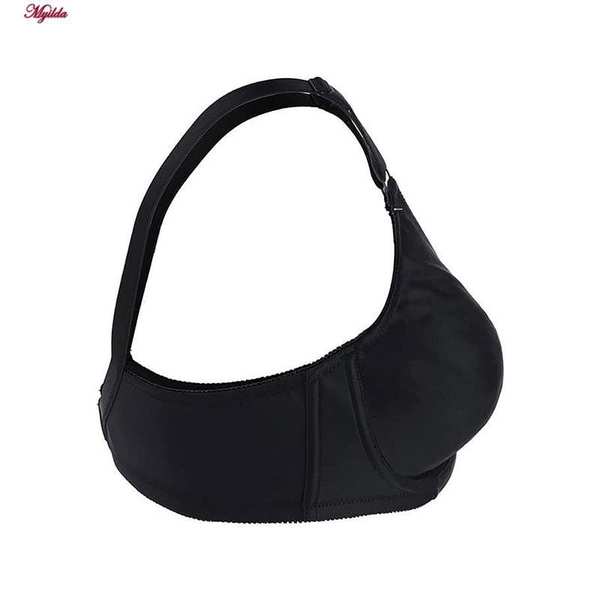 سوتین پرسی پرلون زنانه لین مدل فنردار مشکی کد 4680-741 ماییلدا - تصویر 4