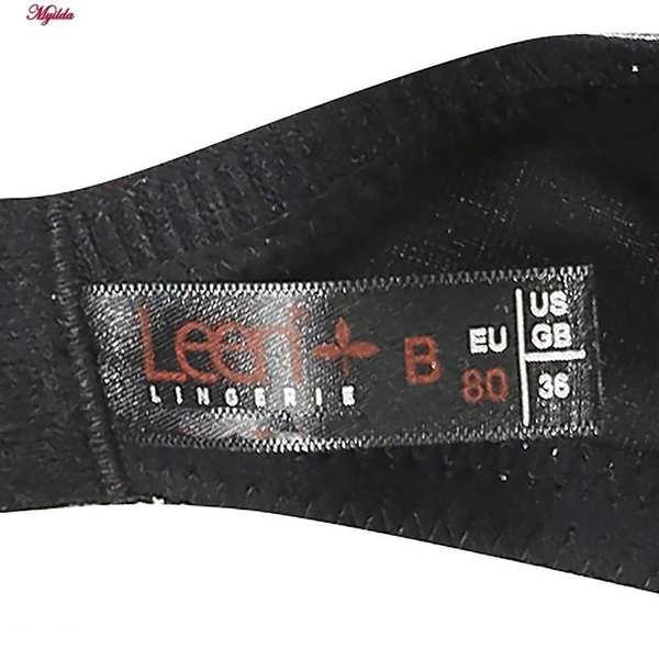 سوتین زنانه لین مدل پروانه ای فنردار مشکی کد 4680-602 ماییلدا - تصویر 5
