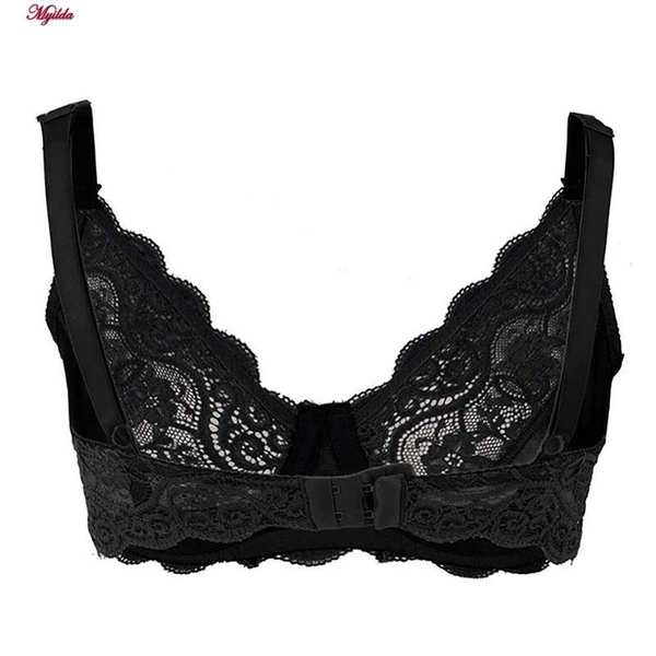 سوتین زنانه تور استرج لین مدل فنردار مشکی کد 4680-614 ماییلدا - تصویر 3