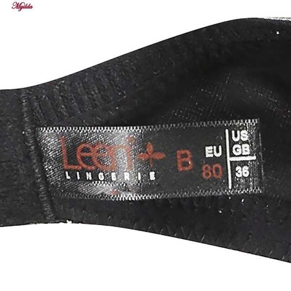 سوتین زنانه لین مدل فنردار مشکی کد 606 ماییلدا - تصویر 4