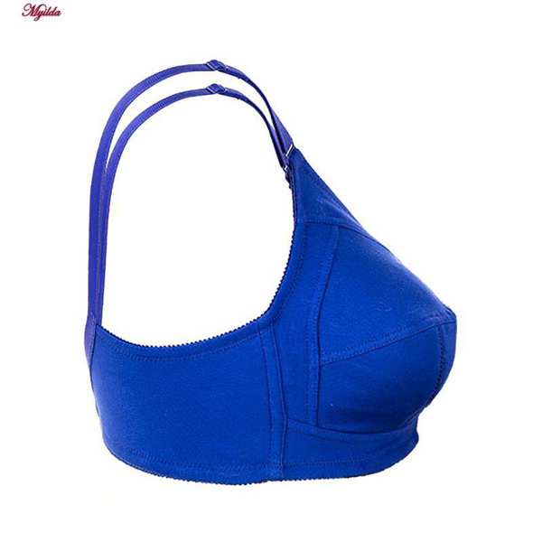 سوتین نخی زنانه لین مدل سه تکه آبی 4680-419 ماییلدا - تصویر 4