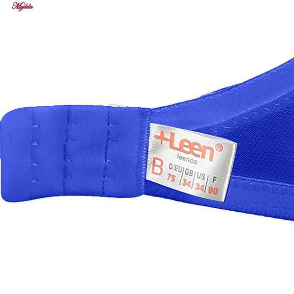 سوتین نخی زنانه لین مدل سه تکه آبی 4680-419 ماییلدا - تصویر 5