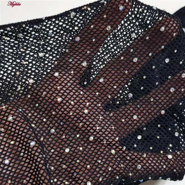 سرهمی فانتزی مشکی مدل نگین دار کد 4860-7262 ماییلدا - تصویر 4
