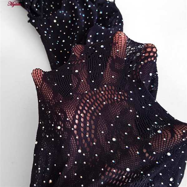سرهمی فانتزی نگین دار زنانه مشکی کد 4860-7185 ماییلدا - تصویر 6