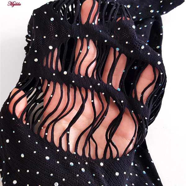 سرهمی فانتزی مشکی مدل نگین دار کد 4860-7166 ماییلدا - تصویر 6