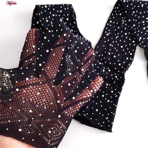 سرهمی فانتزی نگین دار زنانه مشکی کد 4860-7164 به همراه دستکش ماییلدا - تصویر 6