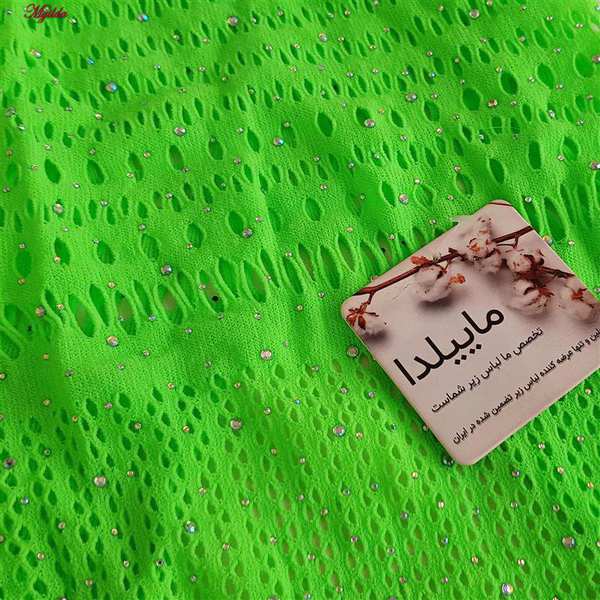 بادی فانتزی نگین دار زنانه سبز کد 4860-7195 ماییلدا - تصویر 6
