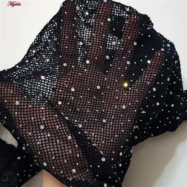 سرهمی فانتزی زنانه مدل نگین دار کد 4860-7227 رنگ مشکی ماییلدا - تصویر 5