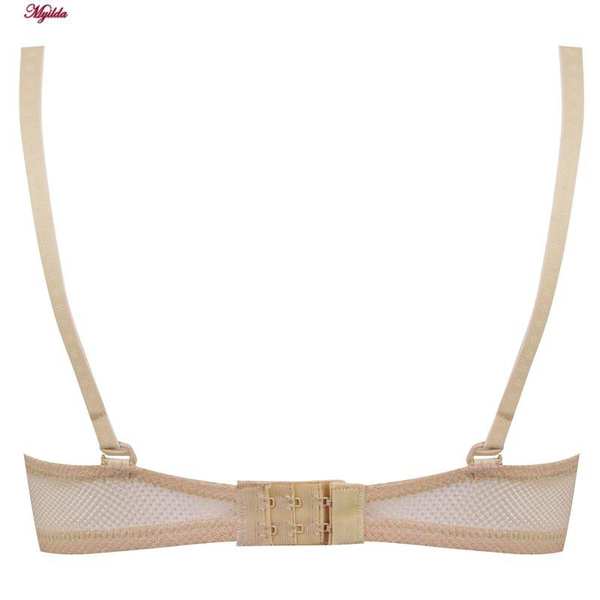 سوتین زنانه لنا ژنکن مدل فنردار کاپ اسفنجی کرم کد 4852 ماییلدا - تصویر 3