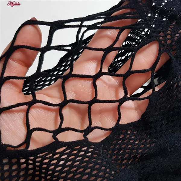 سرهمی فانتزی زنانه مدل فاق باز کد 4855-70210 رنگ مشکی ماییلدا - تصویر 4