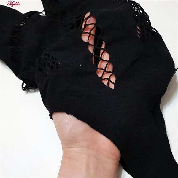 بادی فانتزی زنانه کد 4855-60146 رنگ مشکی ماییلدا - تصویر 4