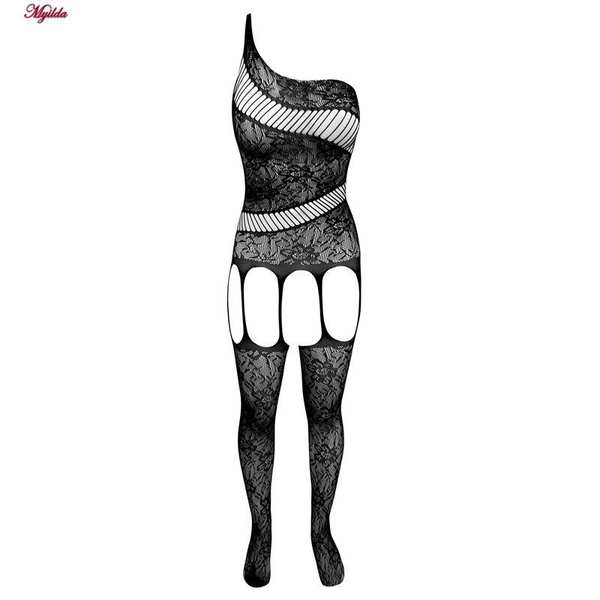 سرهمی فانتزی زنانه مدل فاق باز کد 4855-8503 رنگ مشکی ماییلدا - تصویر 3
