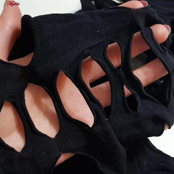 سرهمی فانتزی زنانه کد 4855-7143 رنگ مشکی ماییلدا - تصویر 4