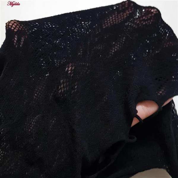 سرهمی فانتزی زنانه کد 4855-7022 رنگ مشکی ماییلدا - تصویر 5