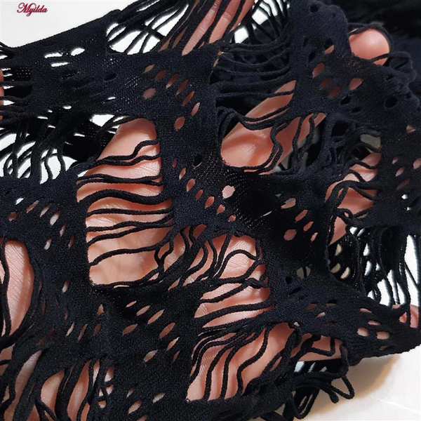 سرهمی فانتزی زنانه مدل فانتزی کد 4855-7091 رنگ مشکی ماییلدا - تصویر 4