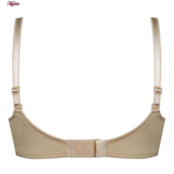 سوتین زنانه لین مدل فنردار کرم کد 4680-606 ماییلدا - تصویر 7