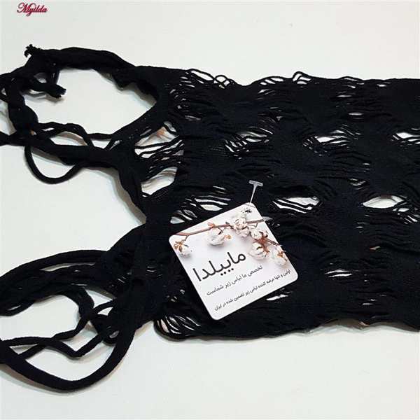 سرهمی فانتزی مدل فیشنت کد 4855-8575 رنگ مشکی ماییلدا - تصویر 5