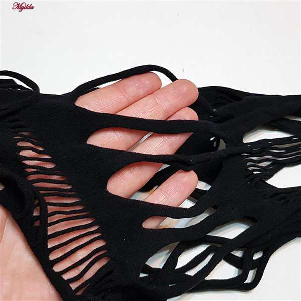 سرهمی فانتزی مدل فیشنت کد 4855-7145 رنگ مشکی ماییلدا - تصویر 4