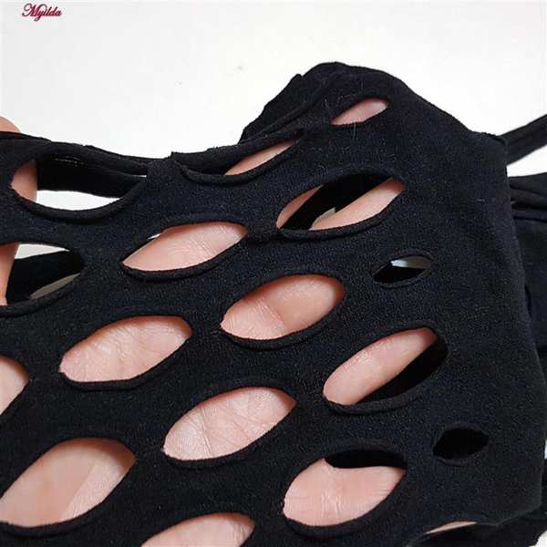 سرهمی فانتزی مدل فیشنت کد 4855-7120 رنگ مشکی ماییلدا - تصویر 4