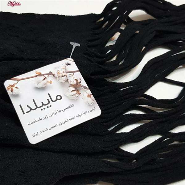 بادی فانتزی مدل 4855-7034 رنگ مشکی ماییلدا - تصویر 5
