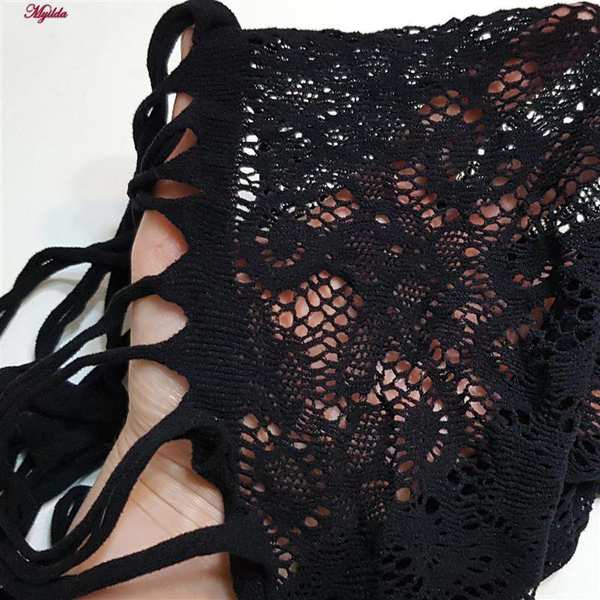 سرهمی فانتزی مدل فیشنت کد 4855-7045 رنگ مشکی ماییلدا - تصویر 4
