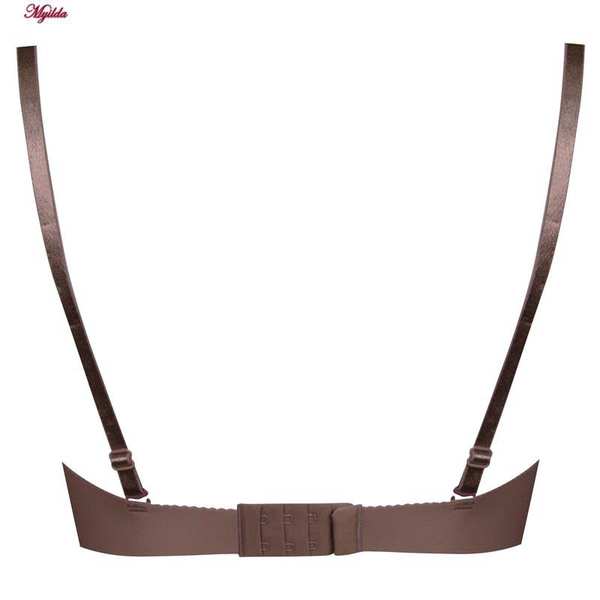 سوتین زنانه لین مدل کاپدار بدون دوخت بدون فنر کد 4680-705 رنگ بنفش ماییلدا - تصویر 5