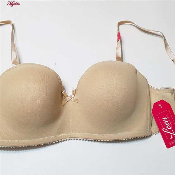سوتین زنانه لین مدل کاپدار فنردار کرم کد 4680-702 ماییلدا - تصویر 7