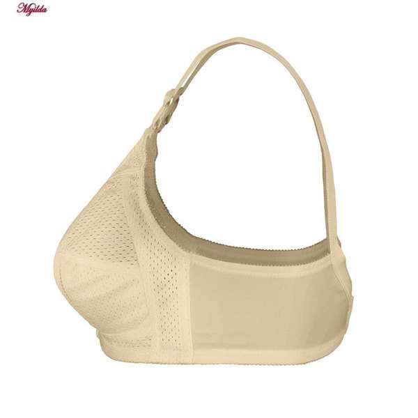 سوتین زنانه لین مدل سه تکه زنبوری کرم کد 4680-405 ماییلدا - تصویر 10