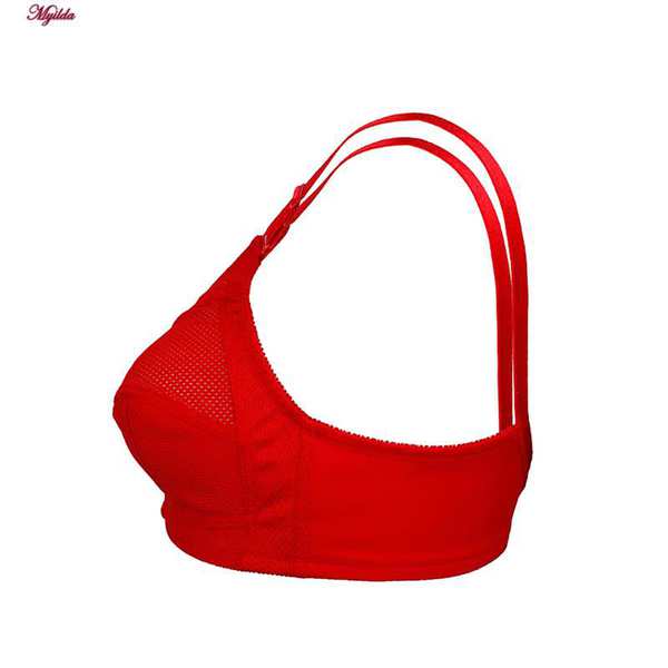 سوتین زنانه لین مدل سه تکه زنبوری قرمز کد 4680-405 ماییلدا - تصویر 7