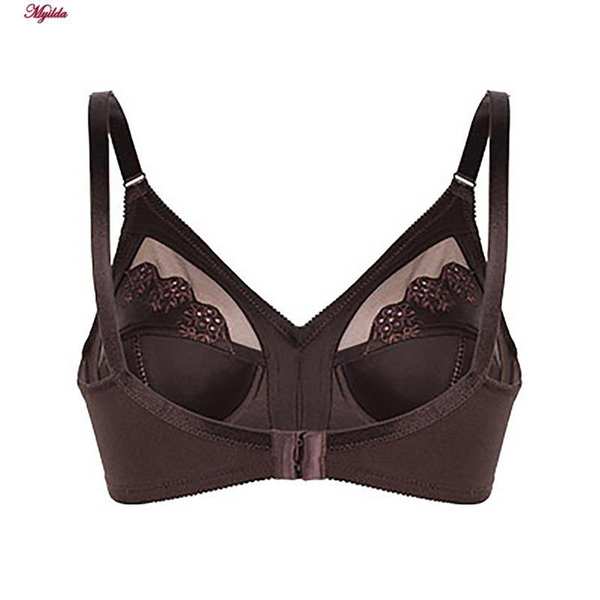 سوتین زنانه لین مدل سه تکه گلدوزی قهوه ای کد 4680-400 ماییلدا - تصویر 6