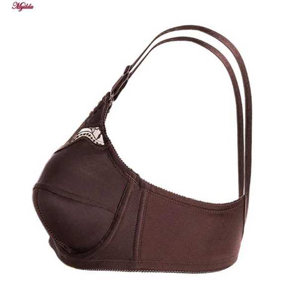 سوتین زنانه لین مدل فنردار پروانه ای قهوه ای کد 4680-602 ماییلدا - تصویر 7
