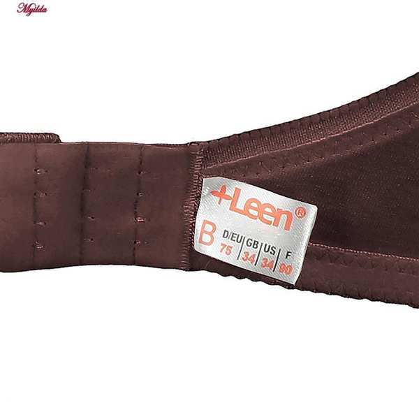 سوتین زنانه لین مدل فنردار پروانه ای قهوه ای کد 4680-602 ماییلدا - تصویر 8