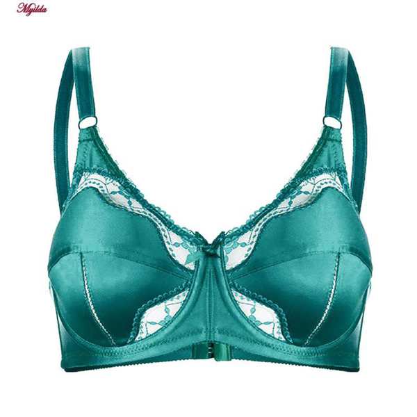سوتین زنانه لین مدل فنردار پروانه ای سبز کد 4680-602 ماییلدا - تصویر 7